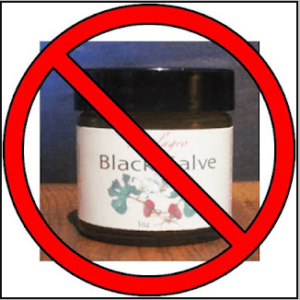 black salve banned