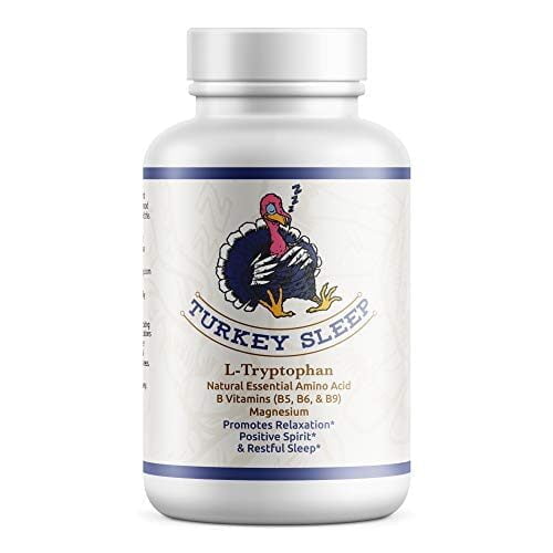turkey sleep tryptophan front bottle