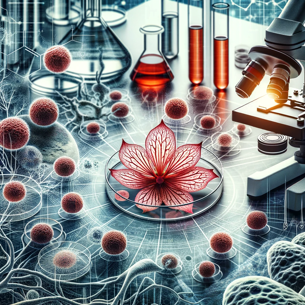 Unveiling The Potent Benefits Of Black Salve: The Power Of Bloodroot In Cancer Treatment 3 A Microscope And A Flower