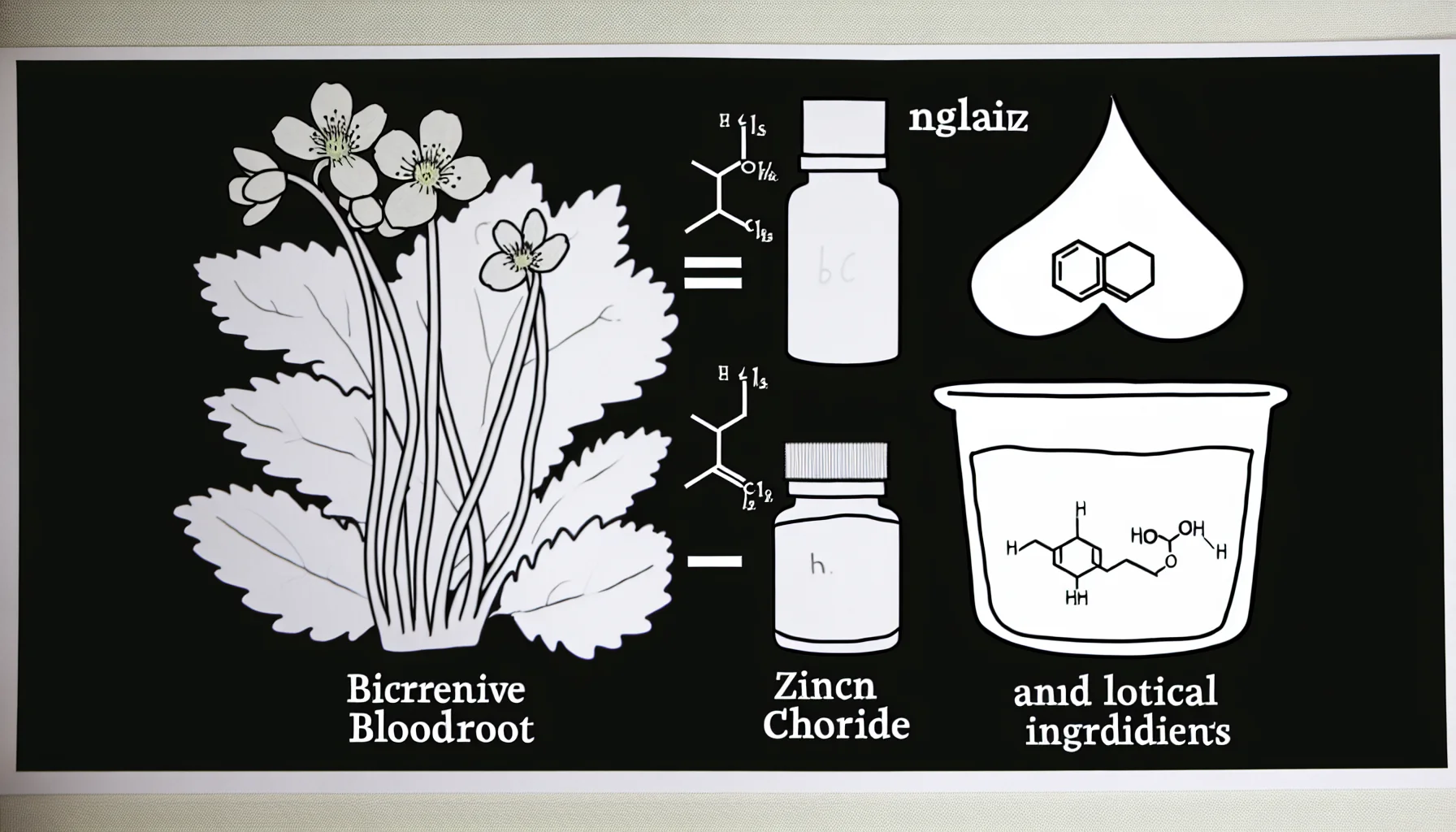 what is in black salve