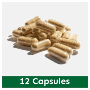 12 Triple Strength Bloodroot capsules