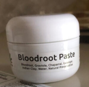 Bloodroot Paste Jar